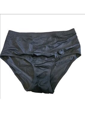 Swimsuits For All NWT Swim 365 Women's Black Bikini Bottoms, Size 18